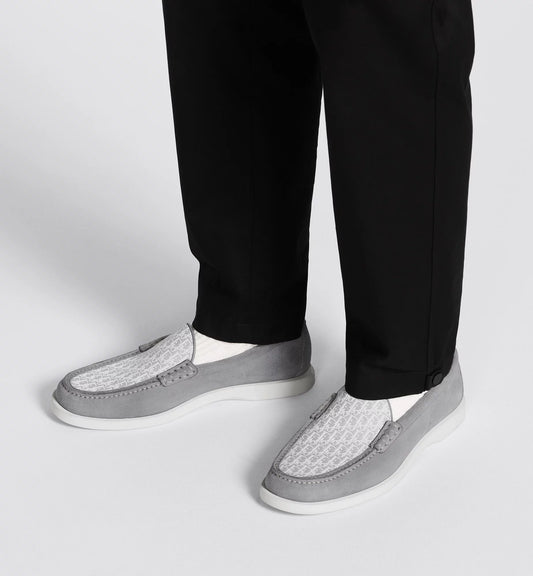 DIOR GRANVILLE LOAFER || Dior Gray Suede and Dior Oblique Jacquard
