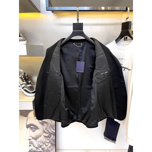 LOUIS VUITTON || Men's Stylish Letter Embroidery Long Sleeve Suit Blazers