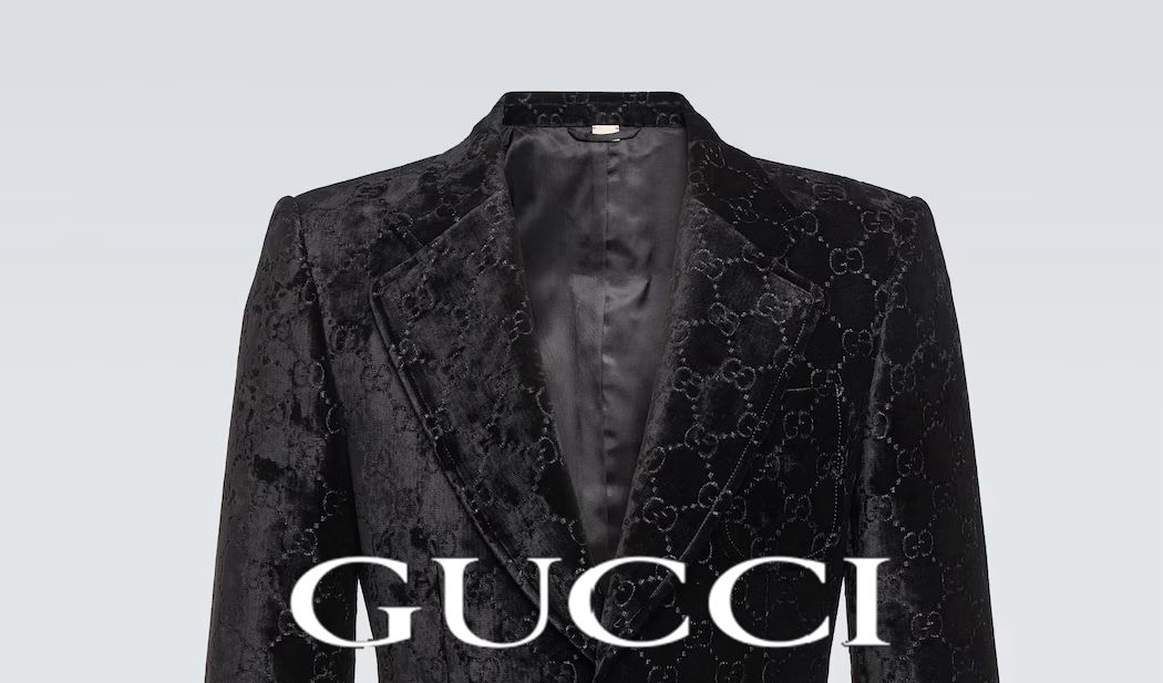 GUCCI EXCLUSIVE HIGH END SUEDE BLAZERS FASHION MYST
