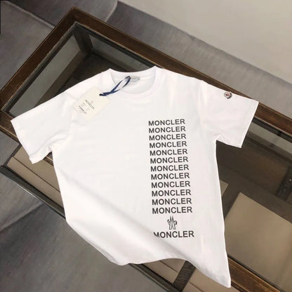 MONCLER || Moncler-Repeat Logo-Print Cotton T-Shirt