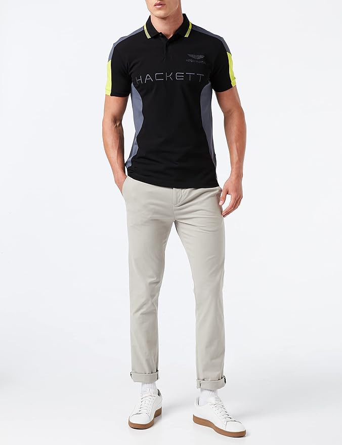 HACKETT|| Aston Martin Racing AMR SS - Polo T-Shirt - FASHION MYST 