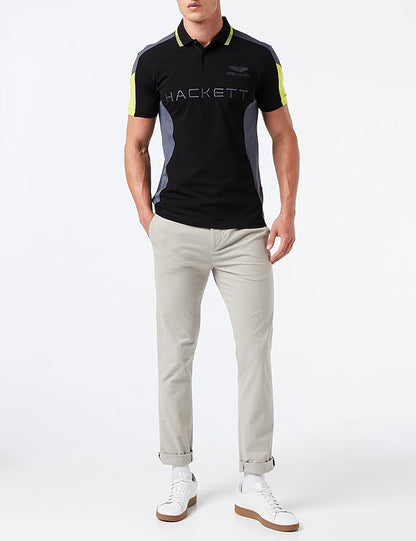 HACKETT|| Aston Martin Racing AMR SS - Polo T-Shirt - FASHION MYST 