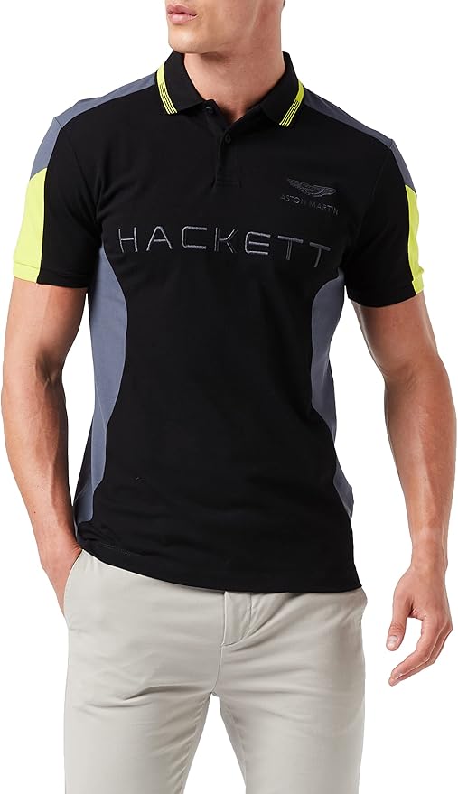 HACKETT|| Aston Martin Racing AMR SS - Polo T-Shirt - FASHION MYST 