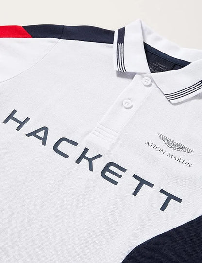 HACKETT|| Aston Martin Racing AMR SS - Polo T-Shirt - FASHION MYST 