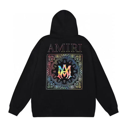 AMIRI || Rainbow Bandana Logo Sweatshirt - FASHION MYST 