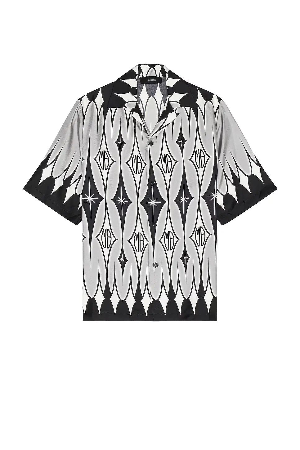 AMIRI || Men's Silk Argyle Print Shirt - FASHION MYST 