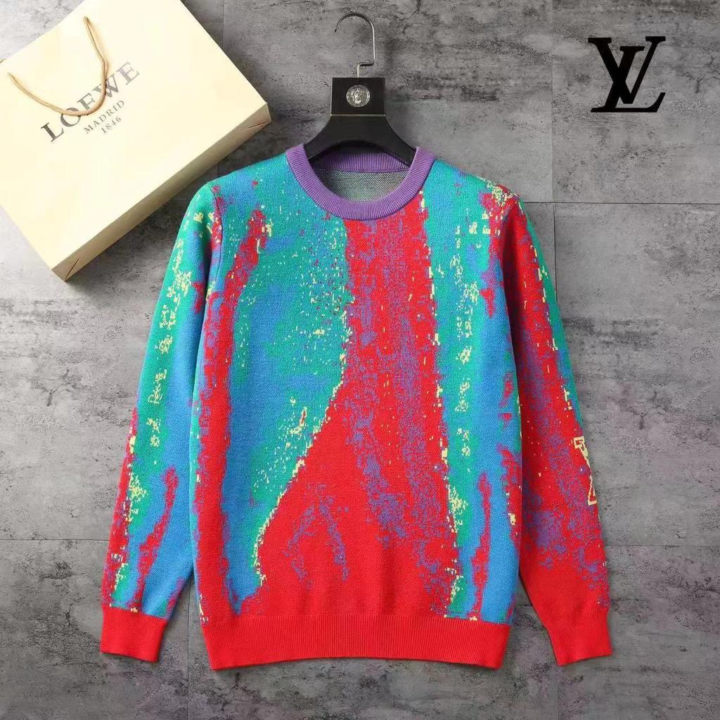 Louis Vuitton × Virgil Abloh || Jacquard Knit Sweater - FASHION MYST 