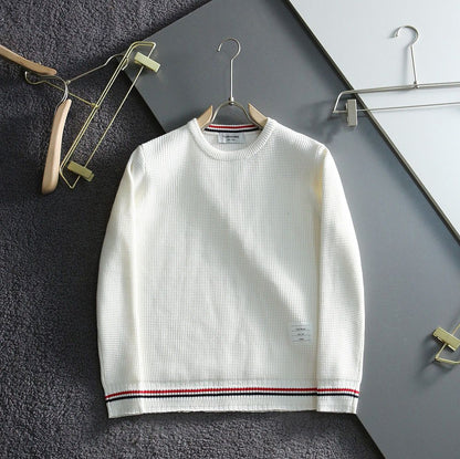 THOM BROWN || Herringbone Pattern Sweater - FASHION MYST 