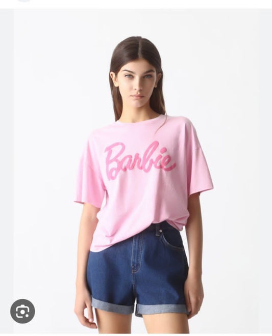 ZARA || Barbie Drop Shoulder Tees For Her - FASHION MYST 