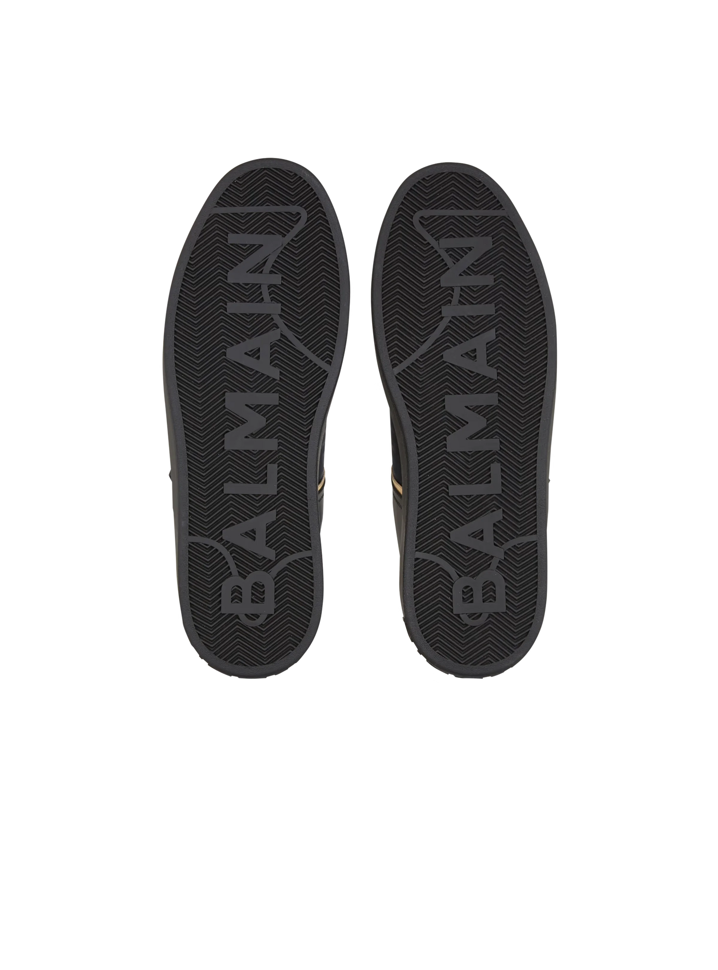 BALMAIN || B-Court Monogrammed Nylon And Leather Sneakers - FASHION MYST 