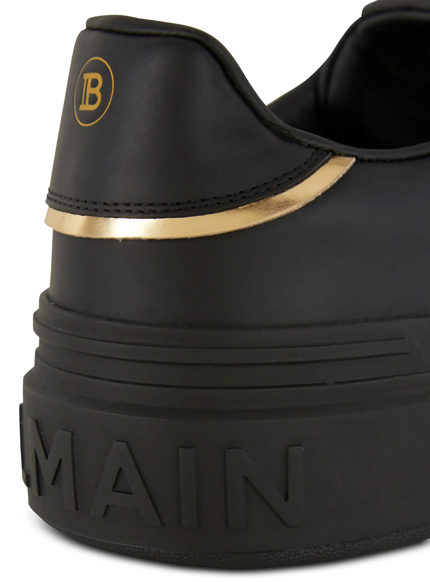 BALMAIN || B-Court Monogrammed Nylon And Leather Sneakers - FASHION MYST 