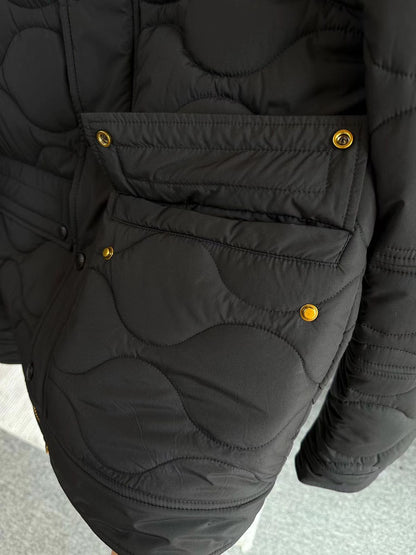 BURBERRY || Alphard Down Quilted Jacket-BLACK - FASHION MYST 