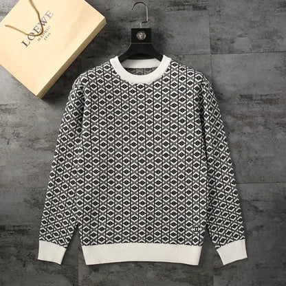 CHANEL 2024 New Men Sweater Autumn Winter Cotton Knitted - FASHION MYST 