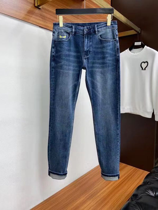 FENDI || Blue Denim Jeans For Men - FASHION MYST 