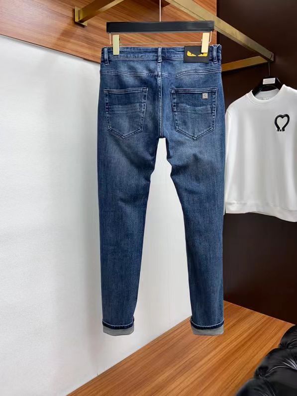 FENDI || Blue Denim Jeans For Men - FASHION MYST 