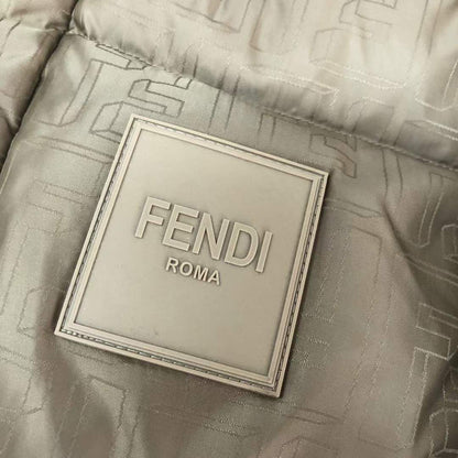 FENDI Logo-Patched Hooded Puffer Jacket - FASHION MYST 