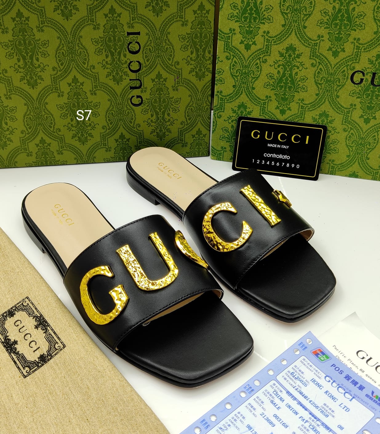 GUCCI || Flat Sole Slipper For Women - FASHION MYST 