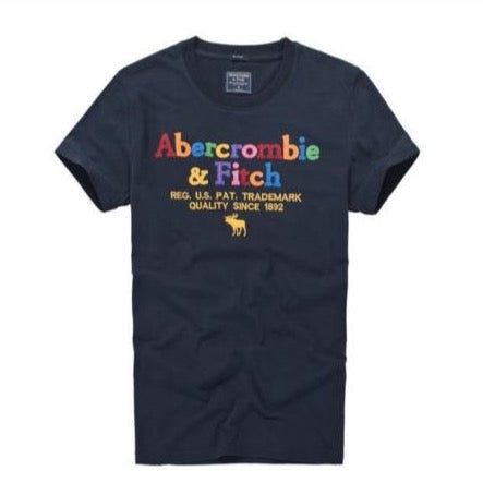 ABERCROMBIE & FITCH || Luxury Embroidered Logo T-shirt For Women - FASHION MYST 