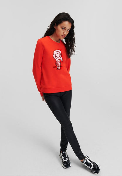 Graphic Printed Cotton Pullover Sweatshirt For Women - FASHION MYST 