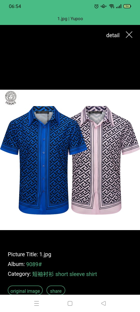 Greca Logo-Print Silk Shirt - FASHION MYST 