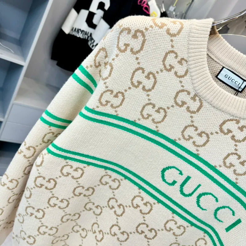 GUCCI || GG Degradé-Jacquard Sweater