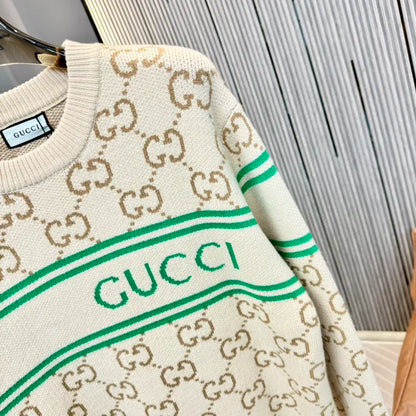 GUCCI || GG Degradé-Jacquard Sweater