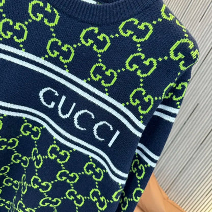 GUCCI || GG Degradé-Jacquard Sweater