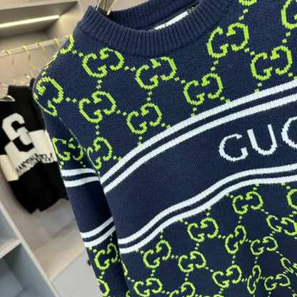 GUCCI || GG Degradé-Jacquard Sweater