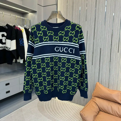 GUCCI || GG Degradé-Jacquard Sweater