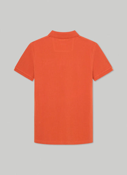 HACKETT || ASTON MARTIN CLASSIC FIT POLO SHIRT / ORANGE - FASHION MYST 