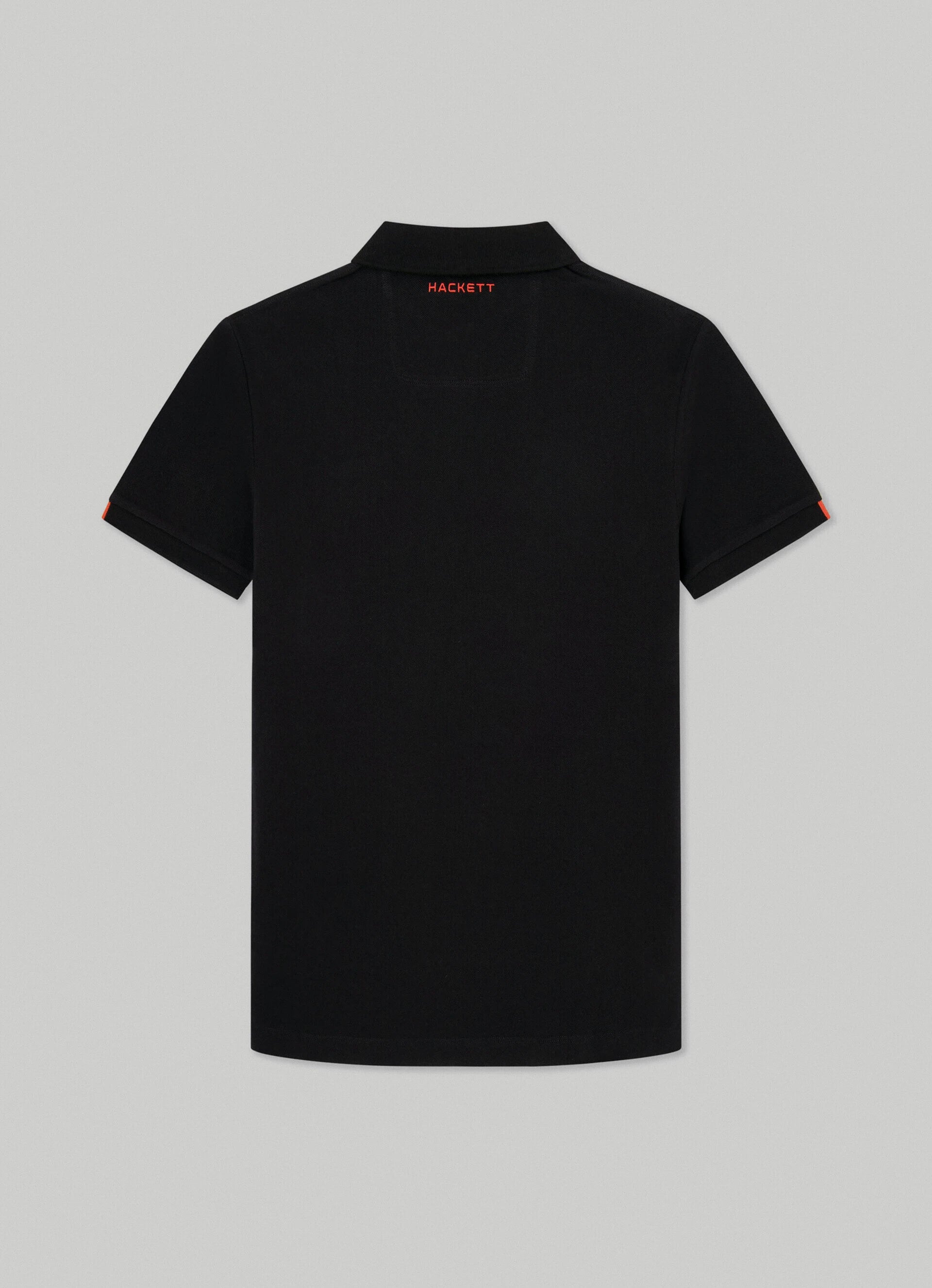 HACKETT || ASTON MARTIN CLASSIC FIT POLO SHIRT / BLACK - FASHION MYST 