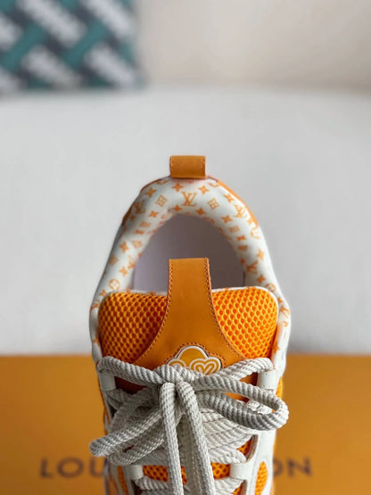 LOUIS VUITTON || LV Trainer Maxi Yellow Sneaker