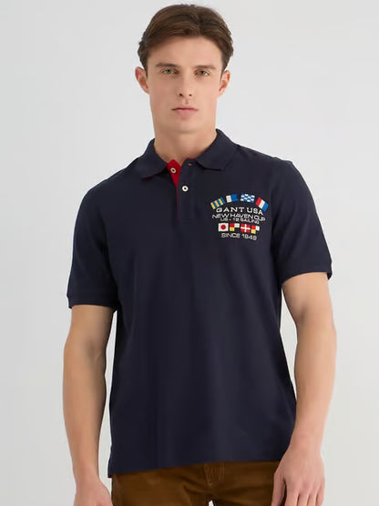 GANT || Men’s Premium Cotton Pique Polo Shirts – New Haven Sailing Heritage Collection