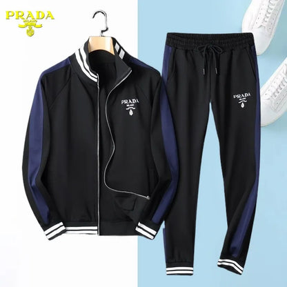 PRADA || Laced Edges Tracksuit For Men