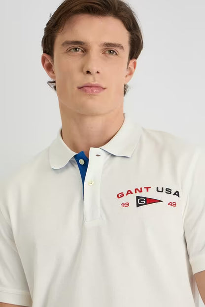 GANT || Men’s Premium Cotton Pique Polo Shirts – New Haven Sailing Heritage Collection
