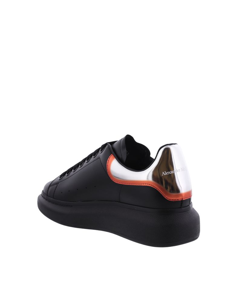 Alexander McQueen || Oversized Sneaker 'Black Silver Welsh Red' - FASHION MYST 