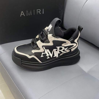 AMIRI || Men Round-Toe Lace-Up Sneakers - FASHION MYST 