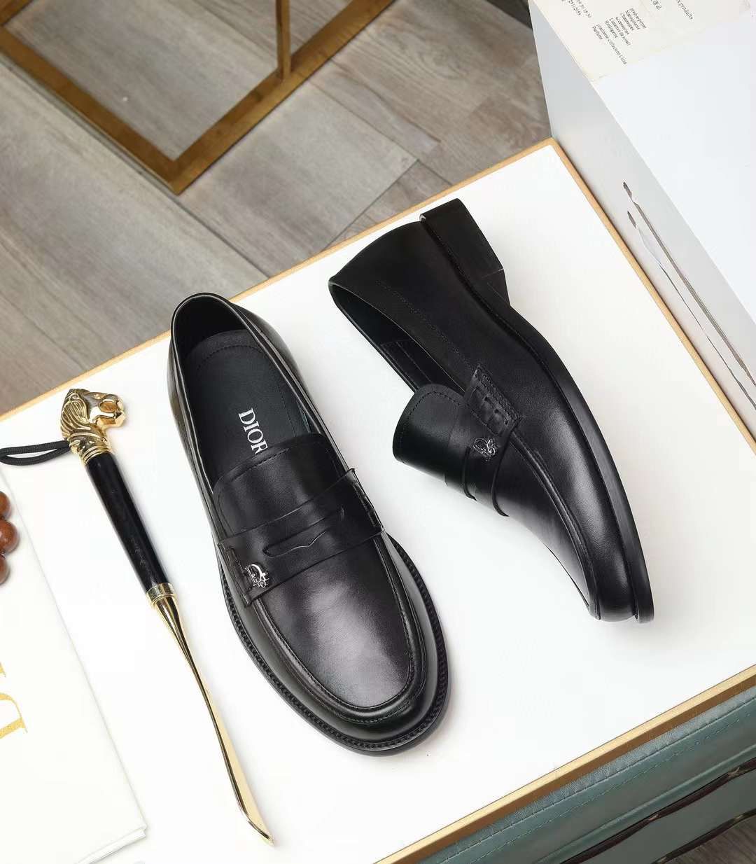 Dior Granville Loafer Black Smooth Calfskin – FASHION MYST