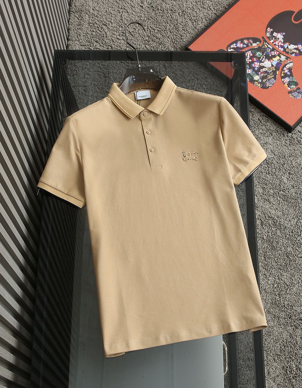 BURBERRY || Burberry Cotton Pique Polo T-Shirt - FASHION MYST 