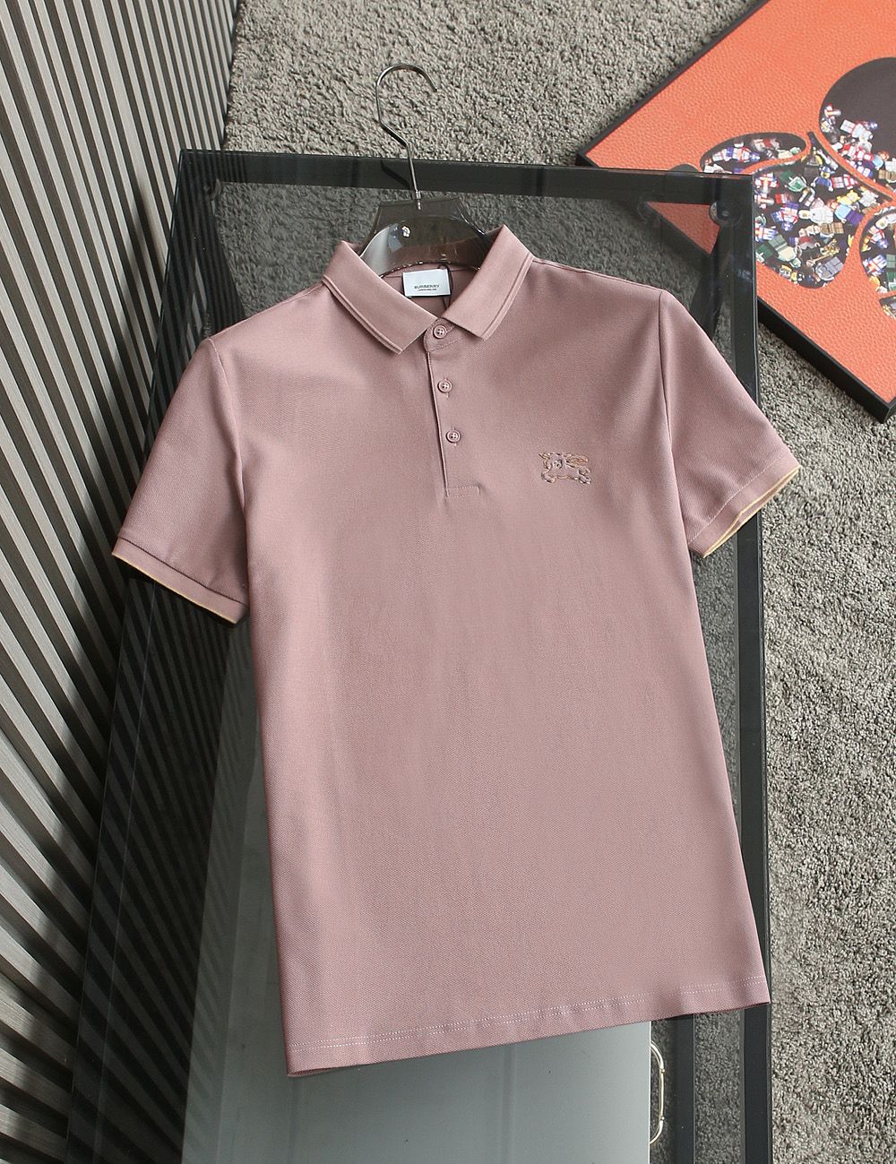 BURBERRY || Burberry Cotton Pique Polo T-Shirt - FASHION MYST 