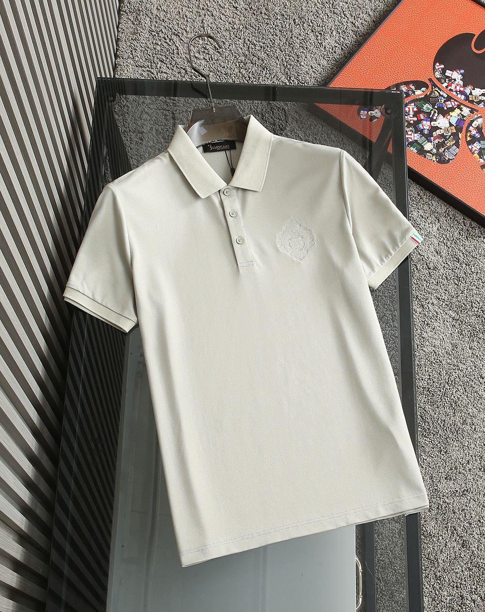 BILLIONAIRE || Luxury Legacy: Billionaire Polo T-shirt for the Elite - FASHION MYST 