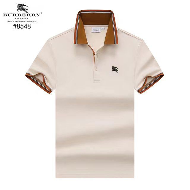 BURBERRY || Half Sleeves Cotton Regular Fit Mens T-Shirt - FASHION MYST 