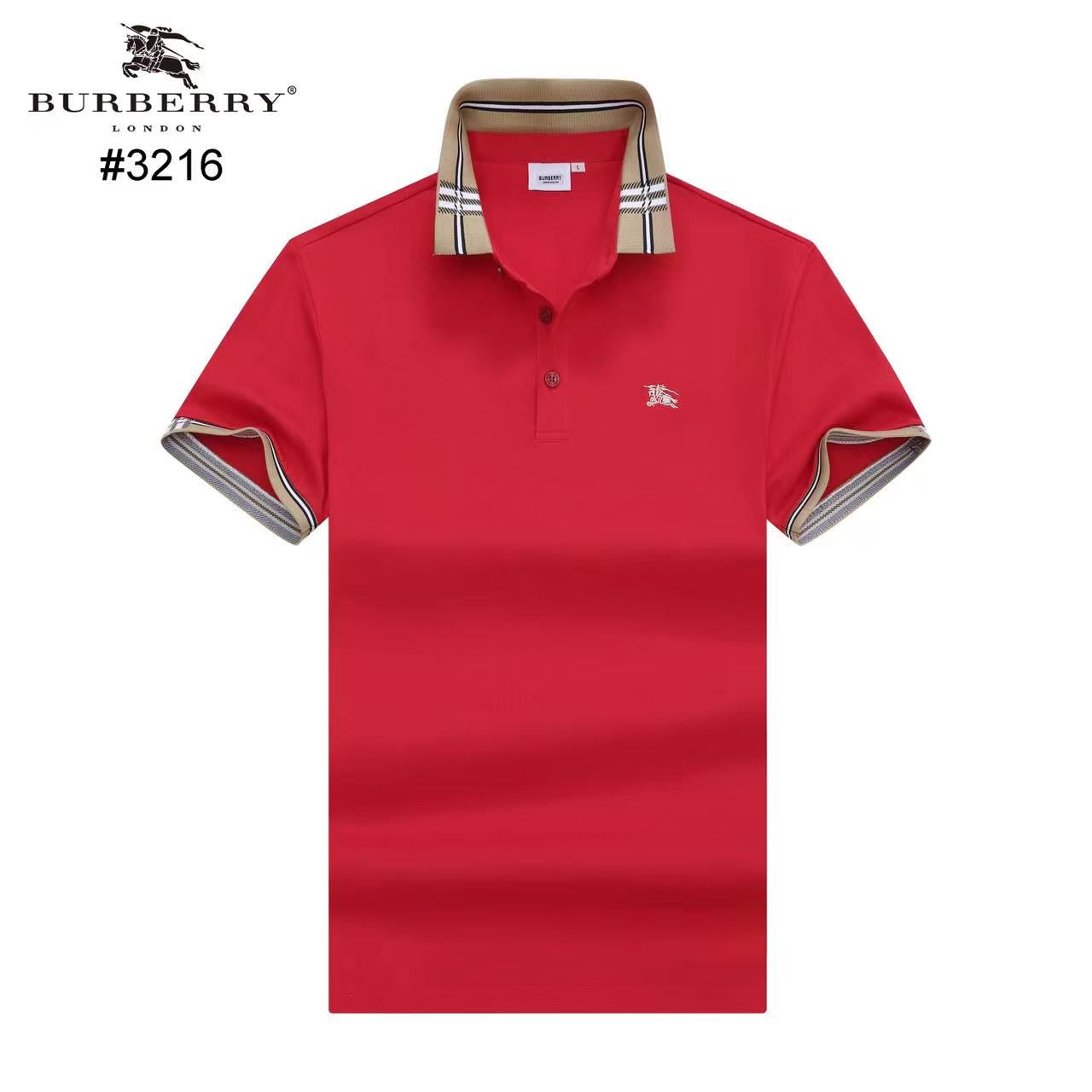 Burberry Brit T-Shirt For Men Red New without Tags shops 100% Cotton