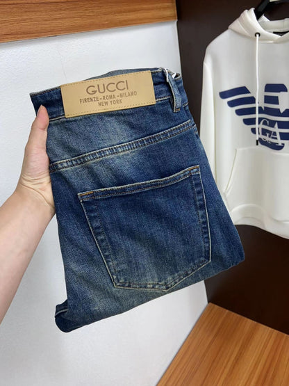 GUCCI || Premium Blue GG Jeans - FASHION MYST 