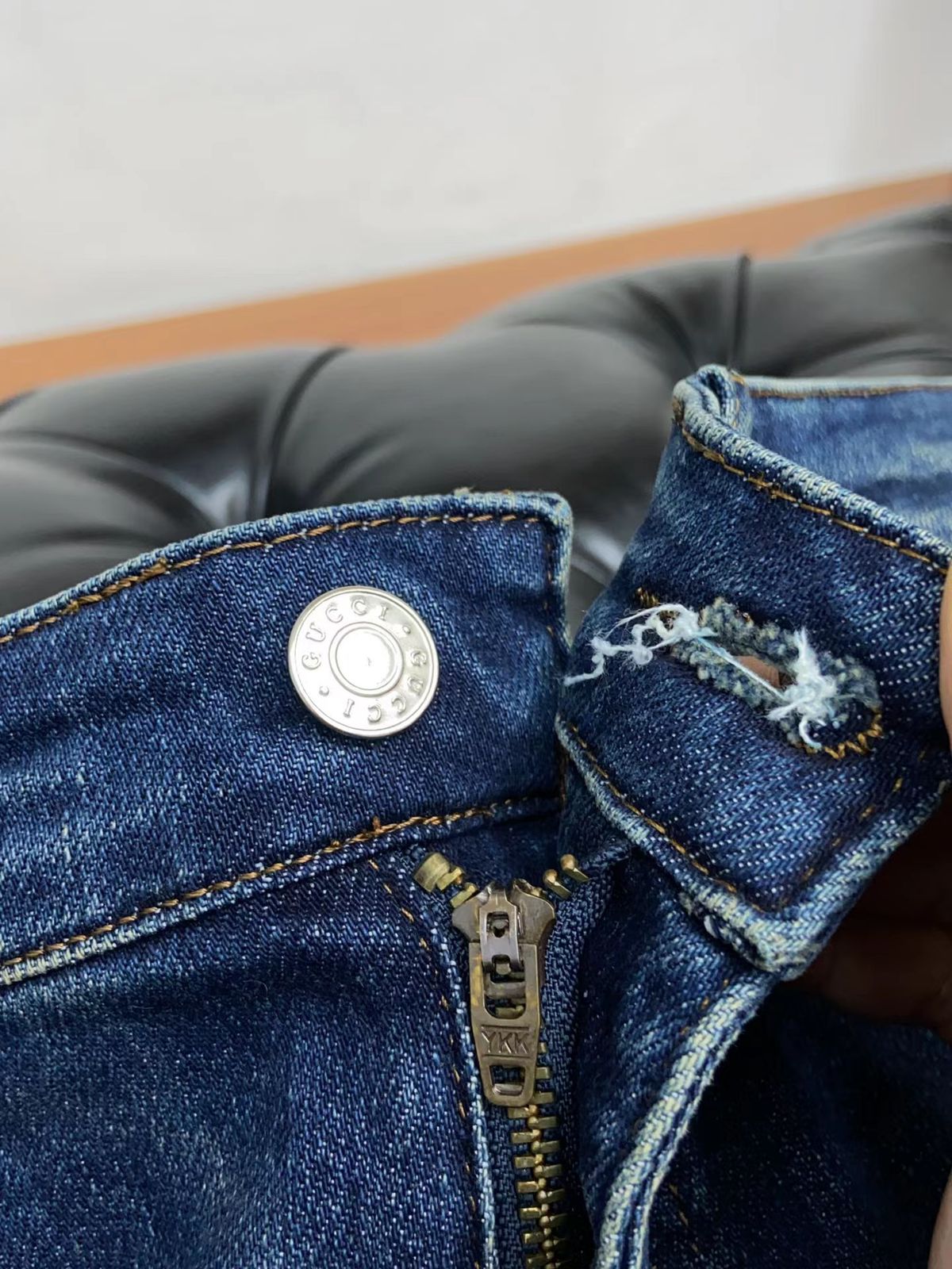 GUCCI || Premium Blue GG Jeans - FASHION MYST 