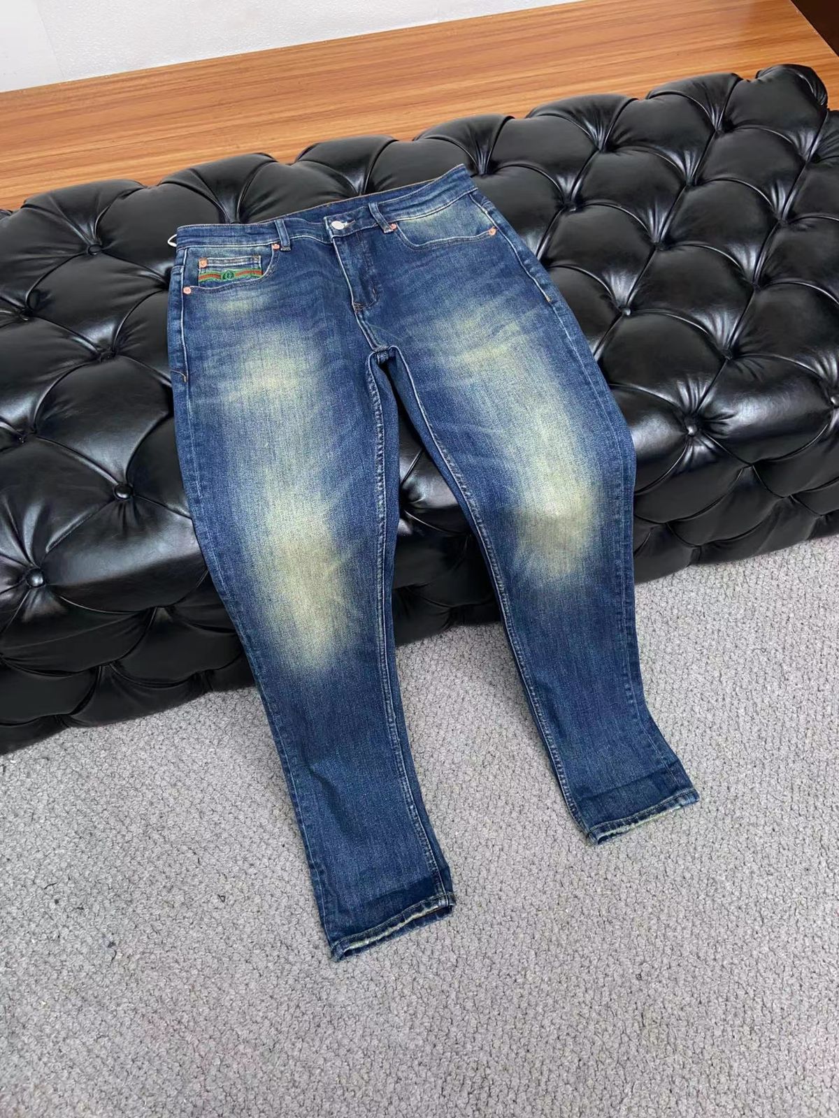 GUCCI || Premium Blue GG Jeans - FASHION MYST 