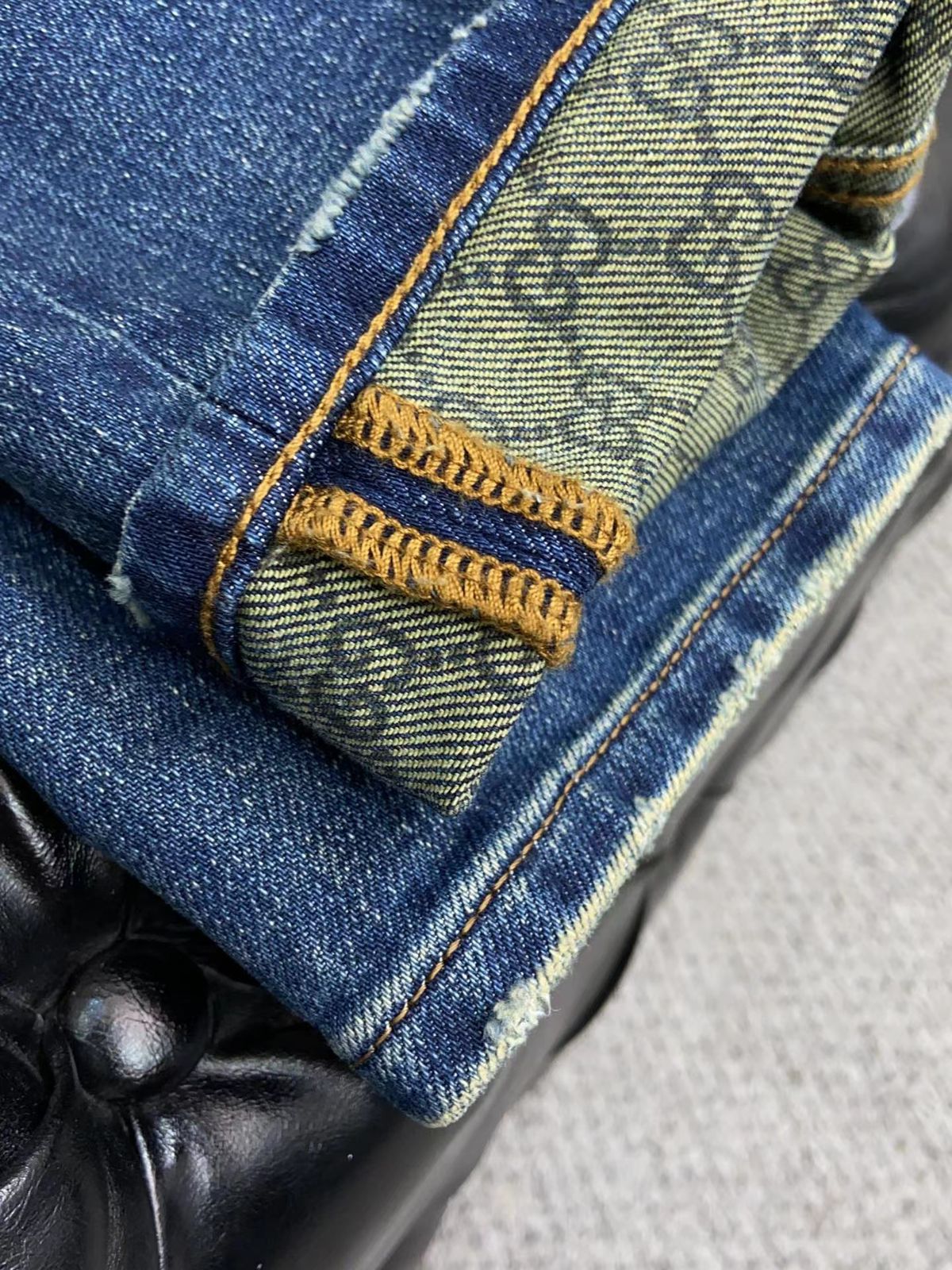 GUCCI || Premium Blue GG Jeans - FASHION MYST 