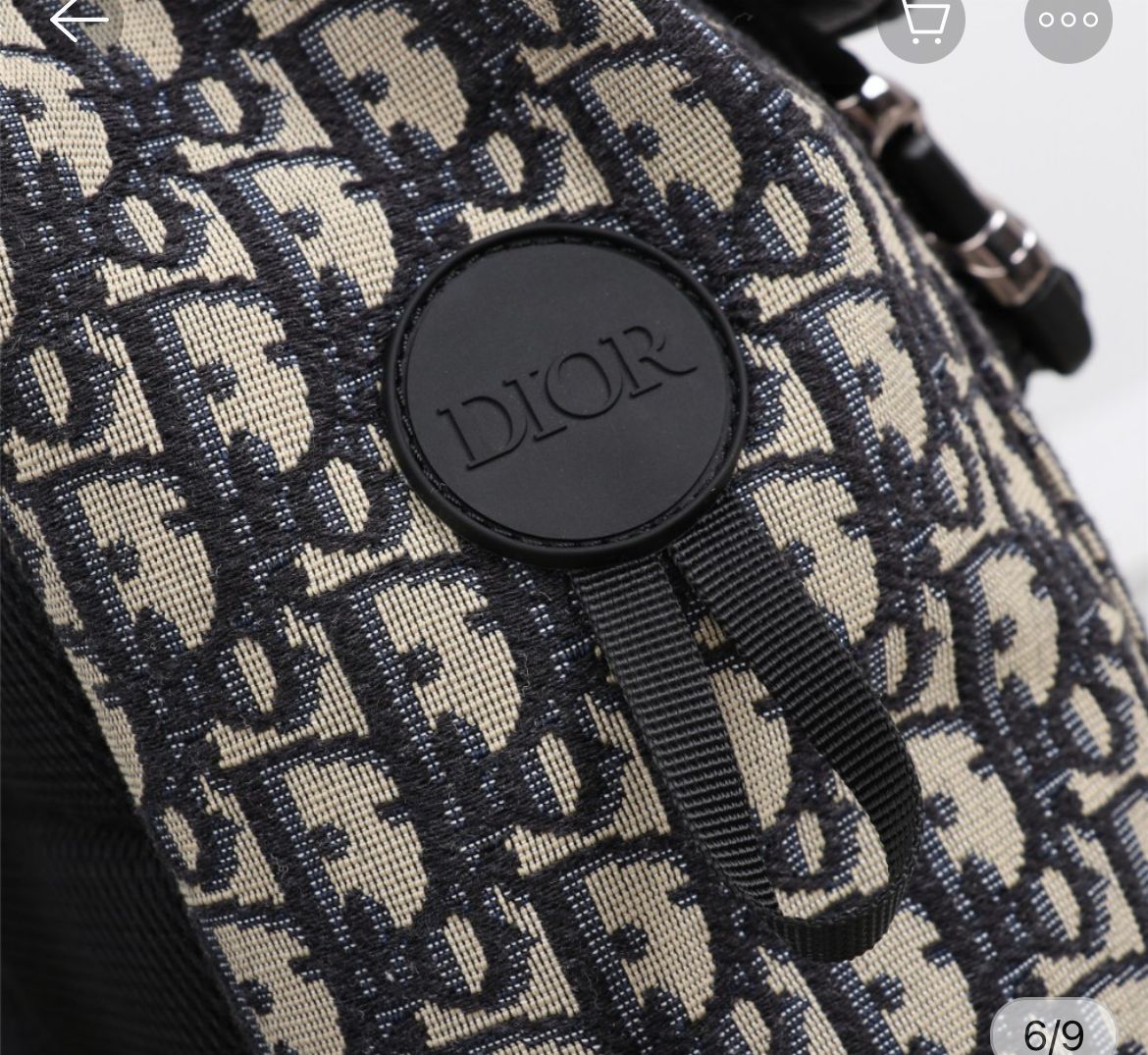 DIOR || Explorer Backpack Oblique Jacquard Black/Beige - FASHION MYST 