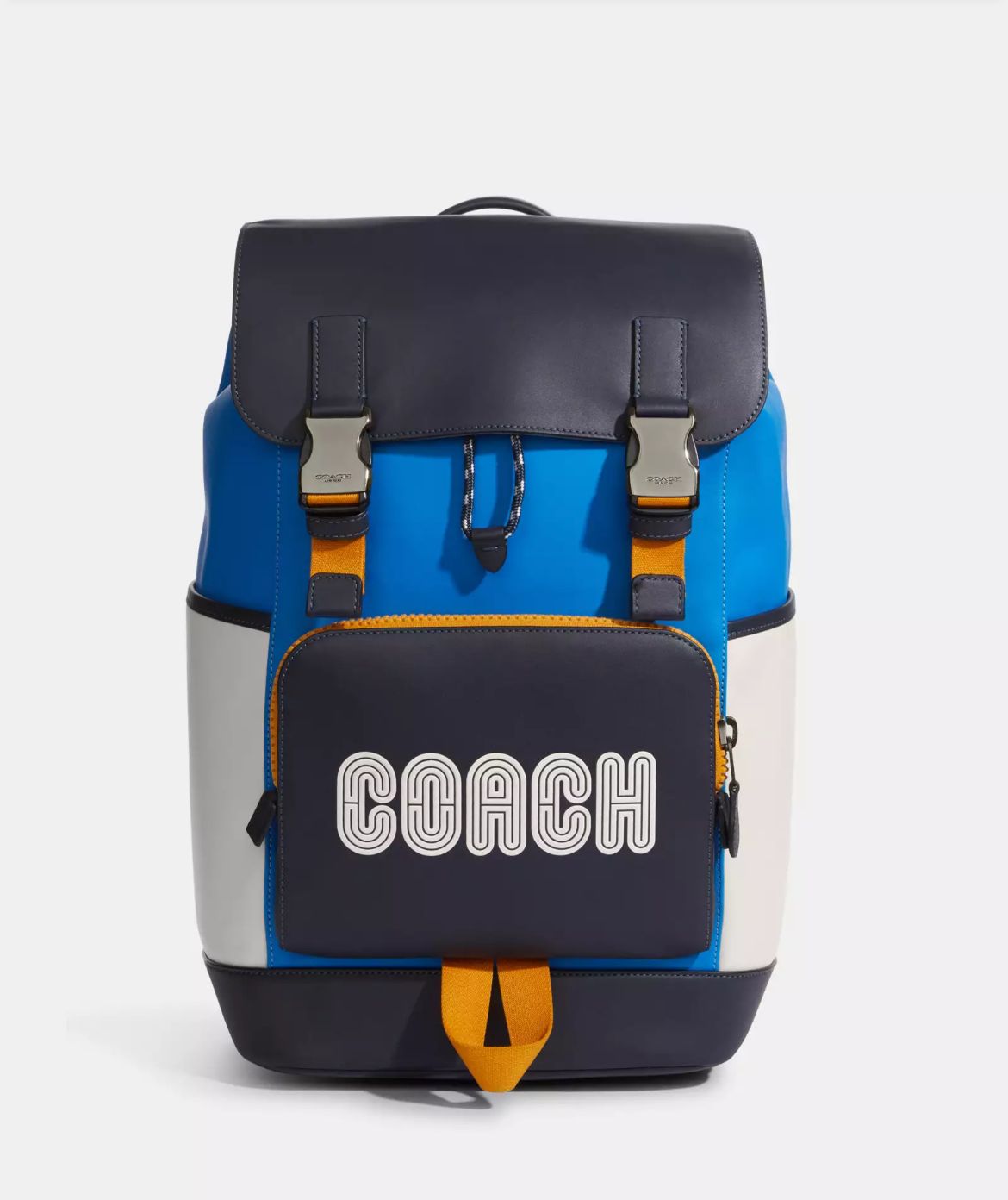 COACH || Track Backpack In Colorblock Signature Canvas - FASHION MYST 