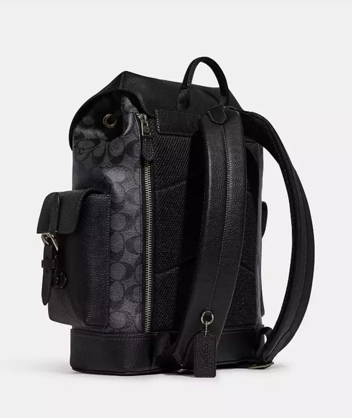 COACH || Outlet Hudson Backpack Black FASHION MYST COACH || Outlet Hudson Backpack Black FASHION MYST